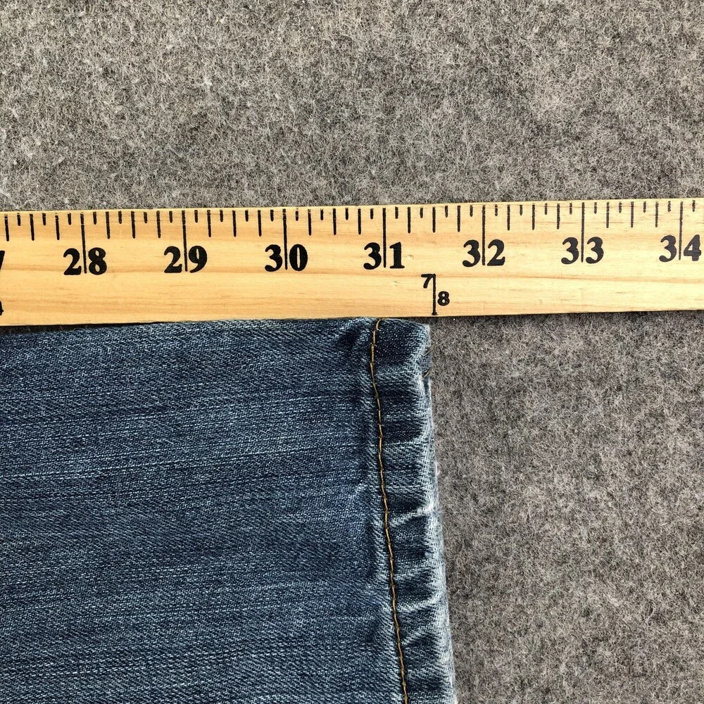 Levis 559 Jeans Mens 36x32 Blue Medium Wash Relaxed Straight Denim Pants Casual